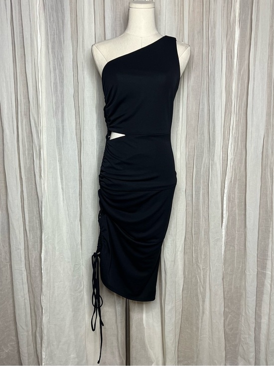 Dresses & Skirts - REVOLVE X Michael Costello Black Cutout One Shoulder Dress